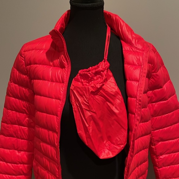 BUFFALO David Bitton Red Puffer Down Filled Jacket. Size small. - Picture 5 of 12